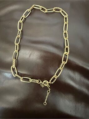 Gold Chain Link Necklace - Women Jewelry